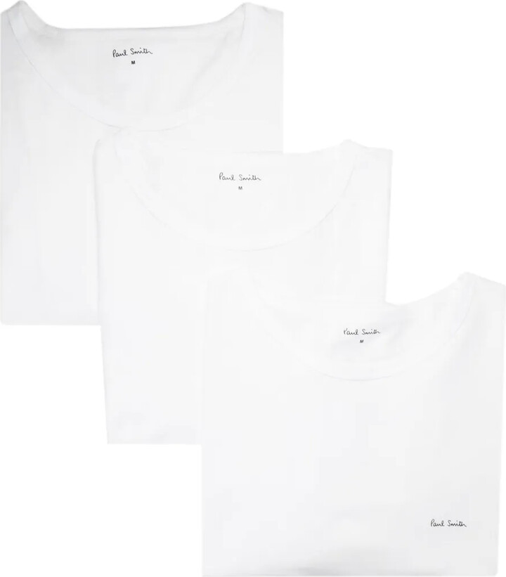 Paul Smith logo-print cotton T-shirt (pack of three)