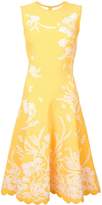 Thumbnail for your product : Carolina Herrera floral embroidered dress