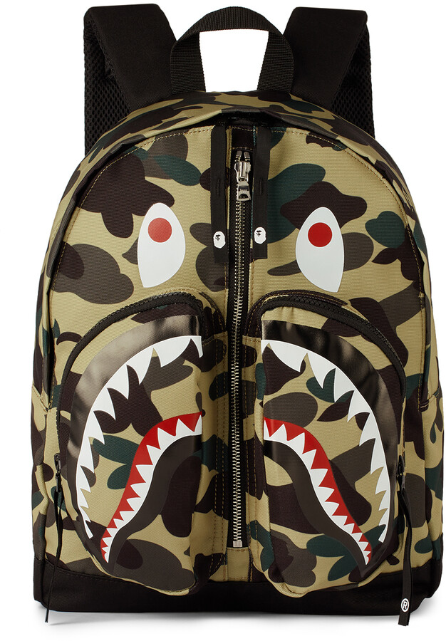 Shark Cotton Backpack Luisaviaroma Boys Accessories Bags Rucksacks 