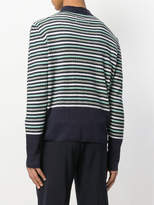 Thumbnail for your product : Maison Margiela V-neck striped cardigan