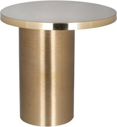 OROA Kristy Iron Pedestal End Table