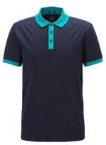 Thumbnail for your product : BOSS Slim-fit polo shirt in mercerised cotton