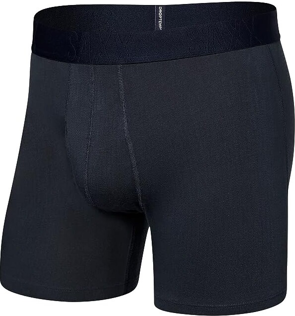SAXX UNDERWEAR Droptemp Cooling Cotton Boxer Brief Fly (India Ink) Men's  Underwear - ShopStyle