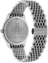 Thumbnail for your product : Gucci 36mm G-Timeless Bee Watch with Bracelet Strap, Silver
