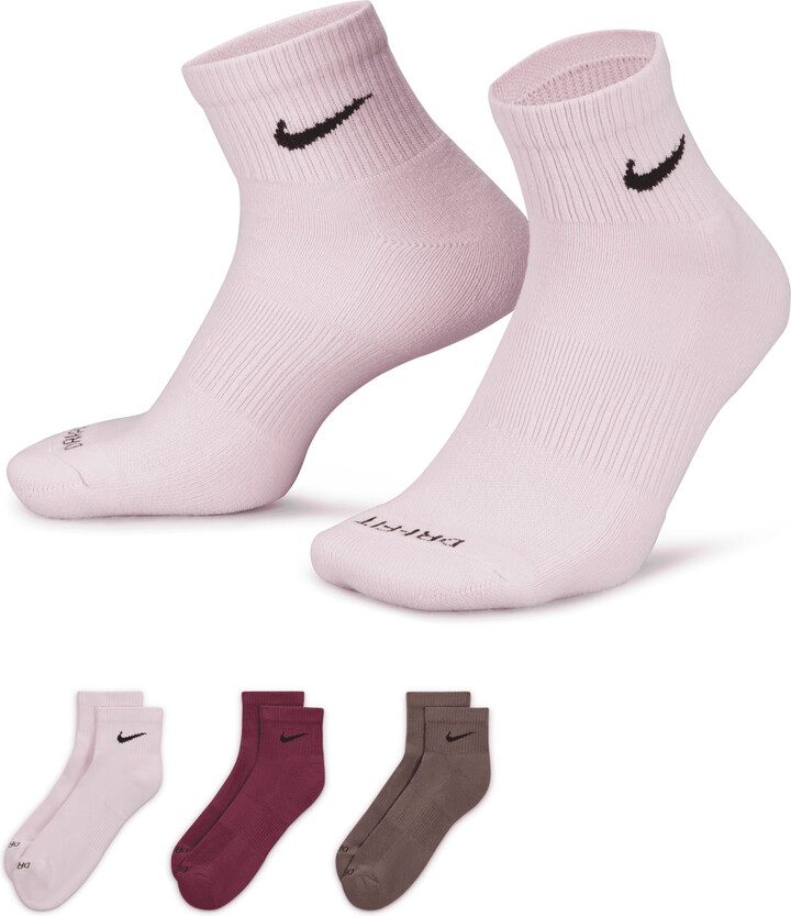 Nike Men's Everyday Plus Cushioned Training Ankle Socks (3 Pairs) in  Multicolor - ShopStyle