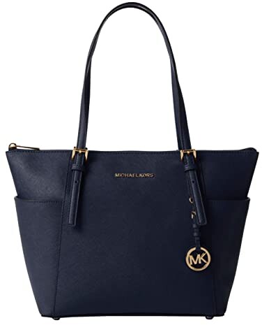 michael kors navy blue handbag