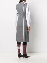 Thumbnail for your product : Thom Browne Sleeveless 4-Vent Pencil Dress