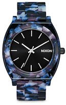 Thumbnail for your product : Nixon The Time Teller Acetate Watch, 40mm