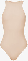 Thumbnail for your product : SKIMS Womens Ochre Fits Everybody Square-neck Stretch-jersey Body