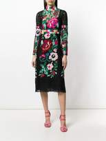 Thumbnail for your product : Valentino floral embroidered dress