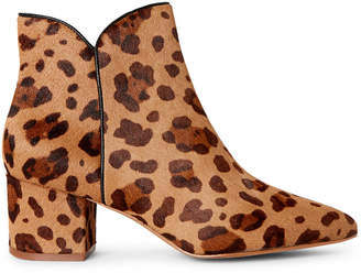 cole haan leopard ankle boots