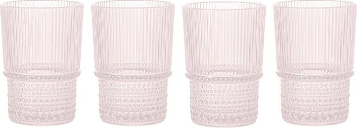 Home Essentials 4-Piece Sotto Highball Glass Set