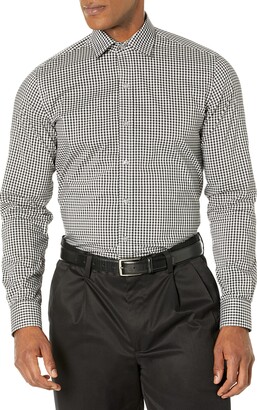 Buttoned Down Amazon Brand Men's Slim Fit Tech Stretch CoolMax Easy Care Dress Shirt
