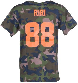Les (Art)ists Les Artists Camouflage 'riri 88' T-shirt