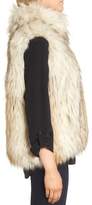 Thumbnail for your product : BB Dakota Elvan Open Front Faux Fur Vest