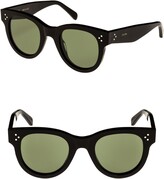 Thumbnail for your product : Celine Mineral 48mm Cat Eye Sunglasses