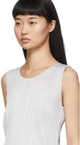 Thumbnail for your product : Pleats Please Issey Miyake Grey Basics Pleats Tank Top