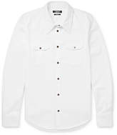 Thumbnail for your product : Calvin Klein Cotton-Twill Shirt - Men - White