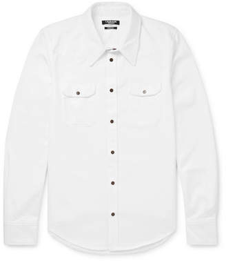 Calvin Klein Cotton-Twill Shirt - Men - White