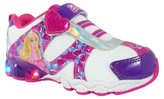 Thumbnail for your product : Barbie Toddler Girl's Light Up Sneakers - White