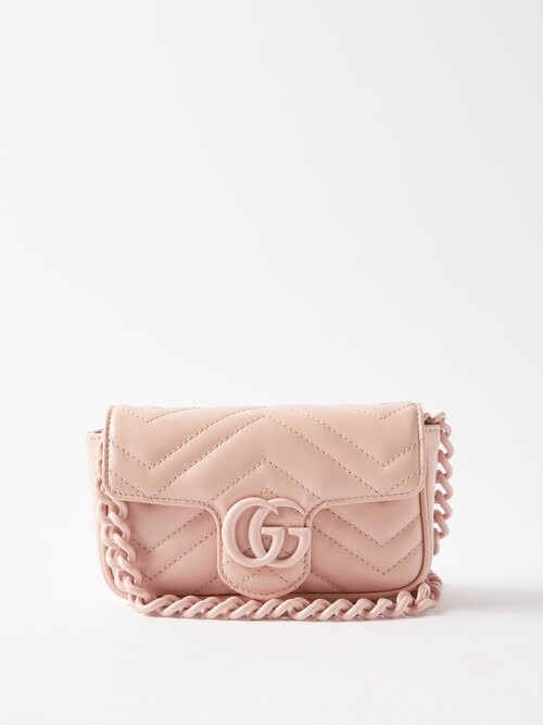 GG Marmont small quilted-leather cross-body bag | Gucci