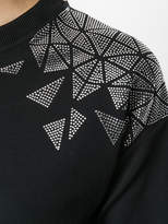 Thumbnail for your product : Frankie Morello geometric shoulder print top