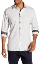 Thumbnail for your product : Stone Rose Heathered Jersey Regular Fit Shirt