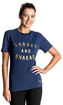Roxy Women's Shade and Shakas Loose Fit Short Sleeve Rashguard