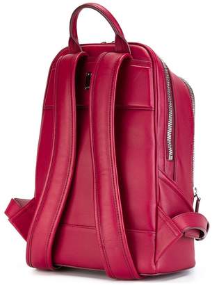 MCM zip up backpack