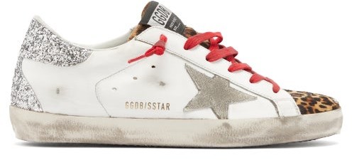 womens white sparkly trainers