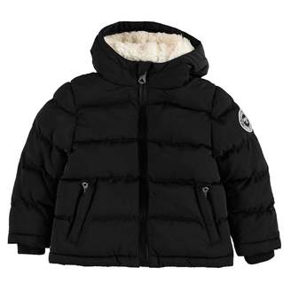 Soul Cal SoulCal Kids Boys Bubble Jacket Infant Padded Coat Top Chin Guard Hooded Zip