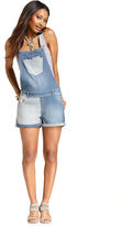 Thumbnail for your product : American Rag Paneled Denim Short Overalls