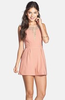 Thumbnail for your product : Basil Lola Lace Detail Romper (Juniors)