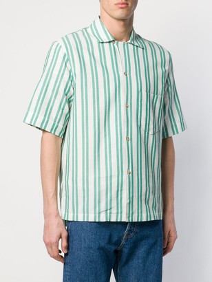 Acne Studios Striped Short Sleeved Shirt