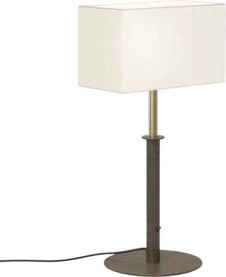 Astro Lighting Club Table Lamp Lamp With Rectangle 285 Shade in Bronze