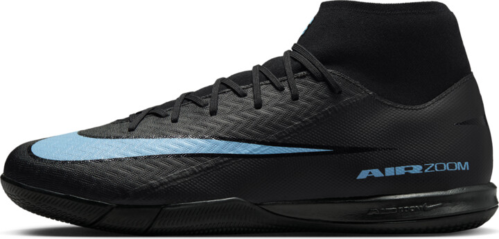 Nike Men's Mercurial Superfly 10 Academy IC High-Top Soccer Shoes in Black | FQ8332-001