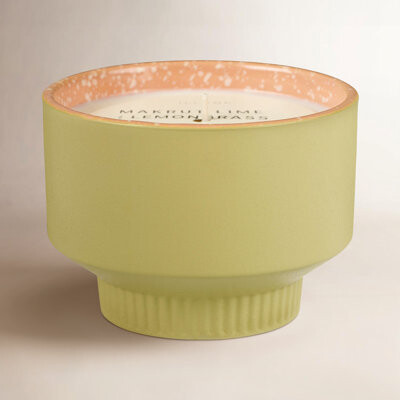 Illume Verde Ceramic Candle, Black Pepper & Hemp