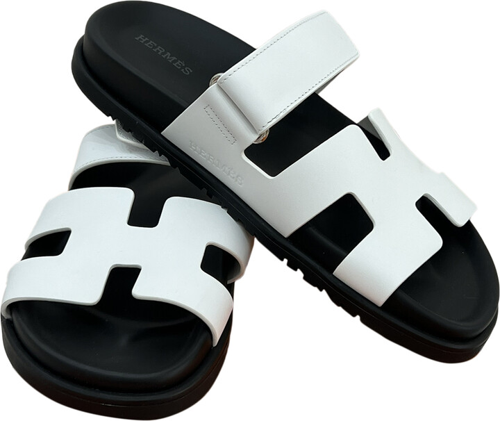 Hermes Chypre leather sandals ShopStyle