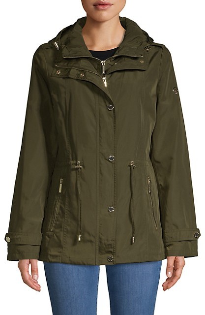 mk olive green jacket