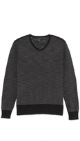 Thumbnail for your product : John Varvatos Striped V Neck Sweater