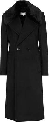 Reiss Lawson Faux-Fur Collar Coat
