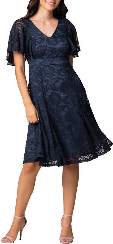 Kiyonna Camille Lace Cocktail Dress