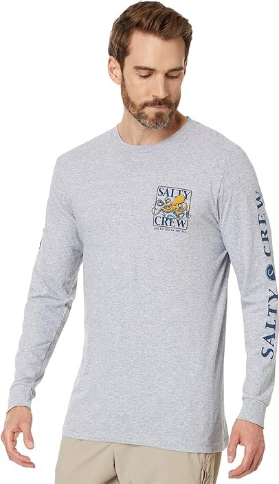 Salty Crew Ink Slinger Standard Long Sleeve T-Shirts Men's