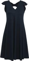 Thumbnail for your product : RED Valentino Cutout Embellished Stretch-knit Dress