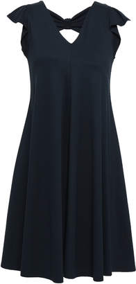 RED Valentino Cutout Embellished Stretch-knit Dress