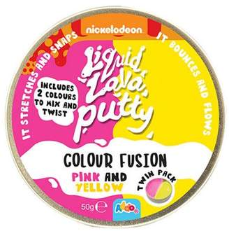 Nickelodeon Liquid Lava Putty Colour Fusion Pink & Yellow