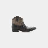 Thumbnail for your product : Materia Prima Puebla Leather Western Bootie