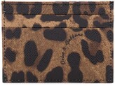 Thumbnail for your product : Dolce & Gabbana Leopard Print Cardholder