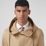 Thumbnail for your product : Burberry Cotton Gabardine Hooded Car Coat