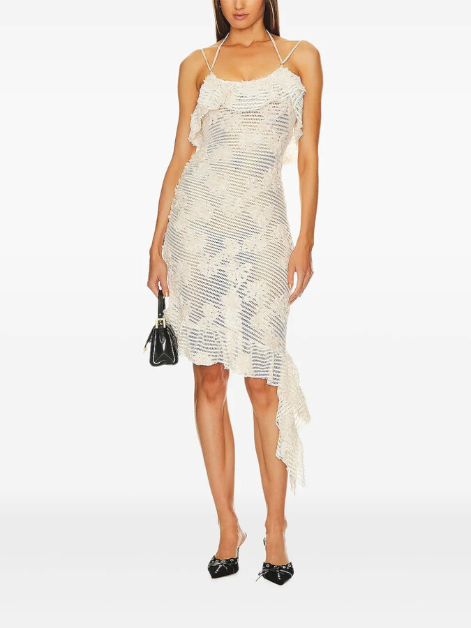 House of Sunny Fiore Bianco dress